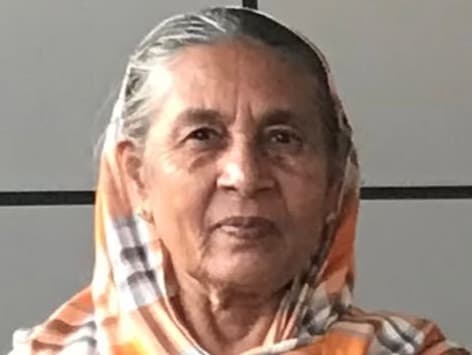 Late: MRS Ghouzul Hameeda Samad Ali